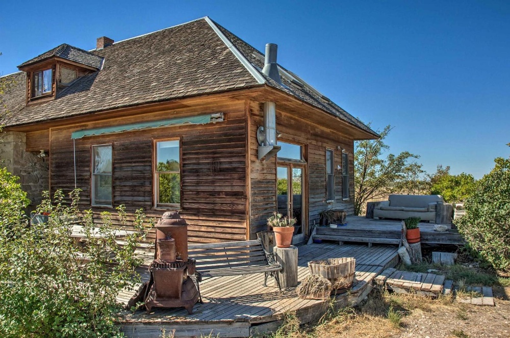 Converted Historic Schoolhouse with Hot Tub and Views! Main image